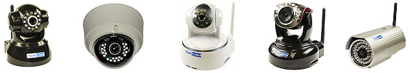Cámaras IP wifi, con infrarrojos, movimiento o grabación, todo en su móvil.